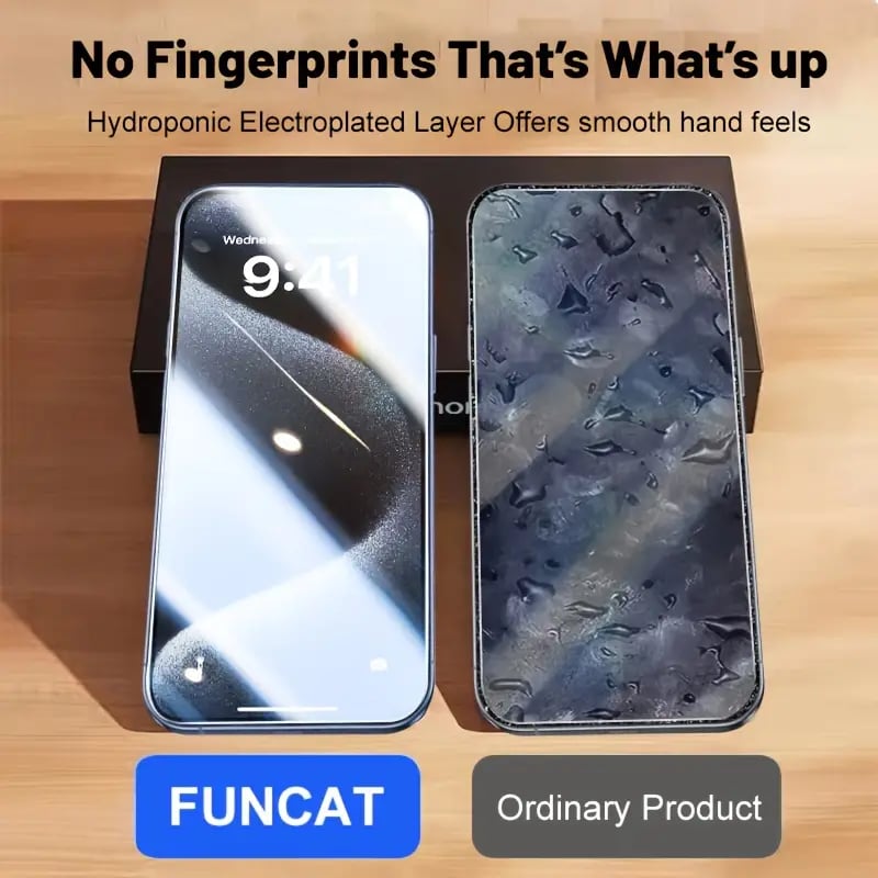 📱New Invisible Screen Protector -Fingerprint-Proof Dust Free