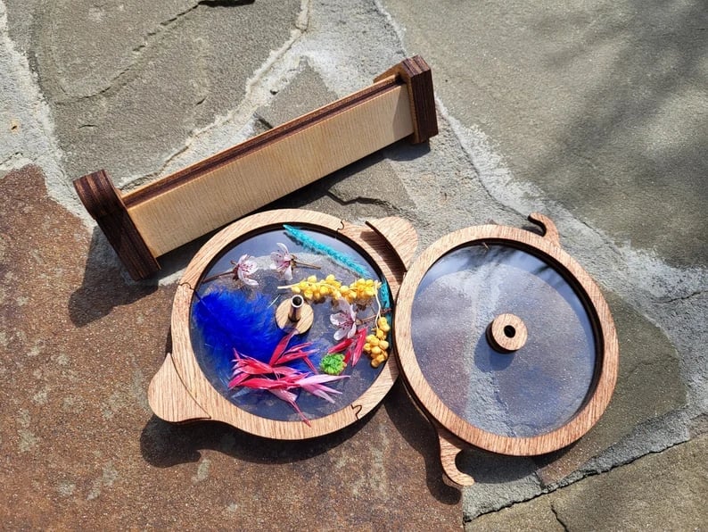 Best gift for your loved one⇝ 💓Wooden Handmade Kaleidoscope