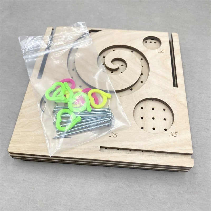 🎉 - All-in-one Wooden Yarn Bowl