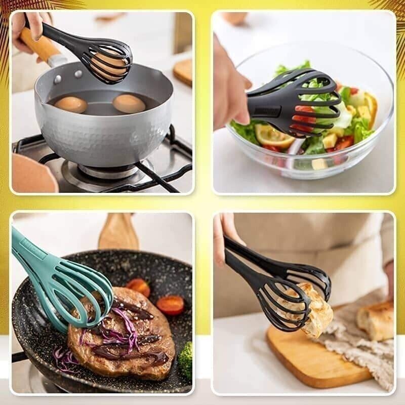 Kitchen Tongs Egg Whisk🔥BUY MORE SAVE MORE🔥