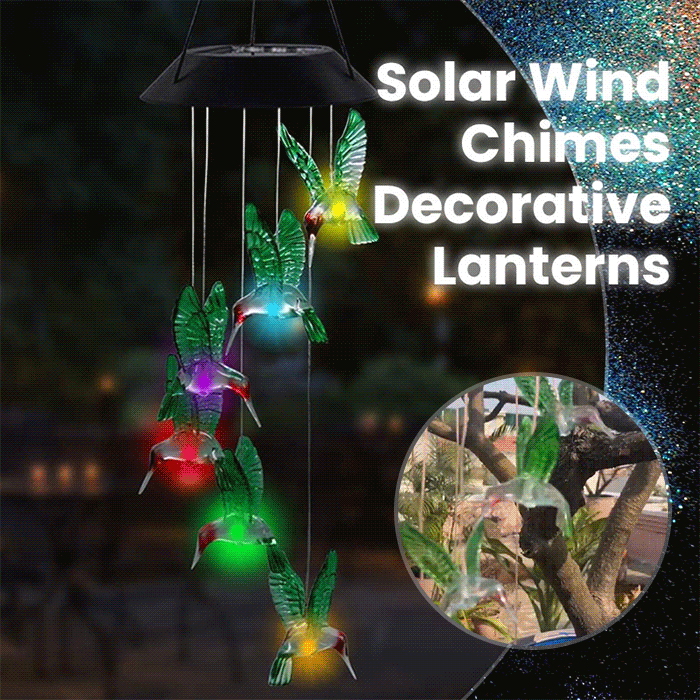💥Solar Wind Chimes Decorative Lanterns