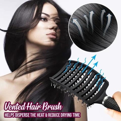 Bristle Nylon Hairbrush 🔥