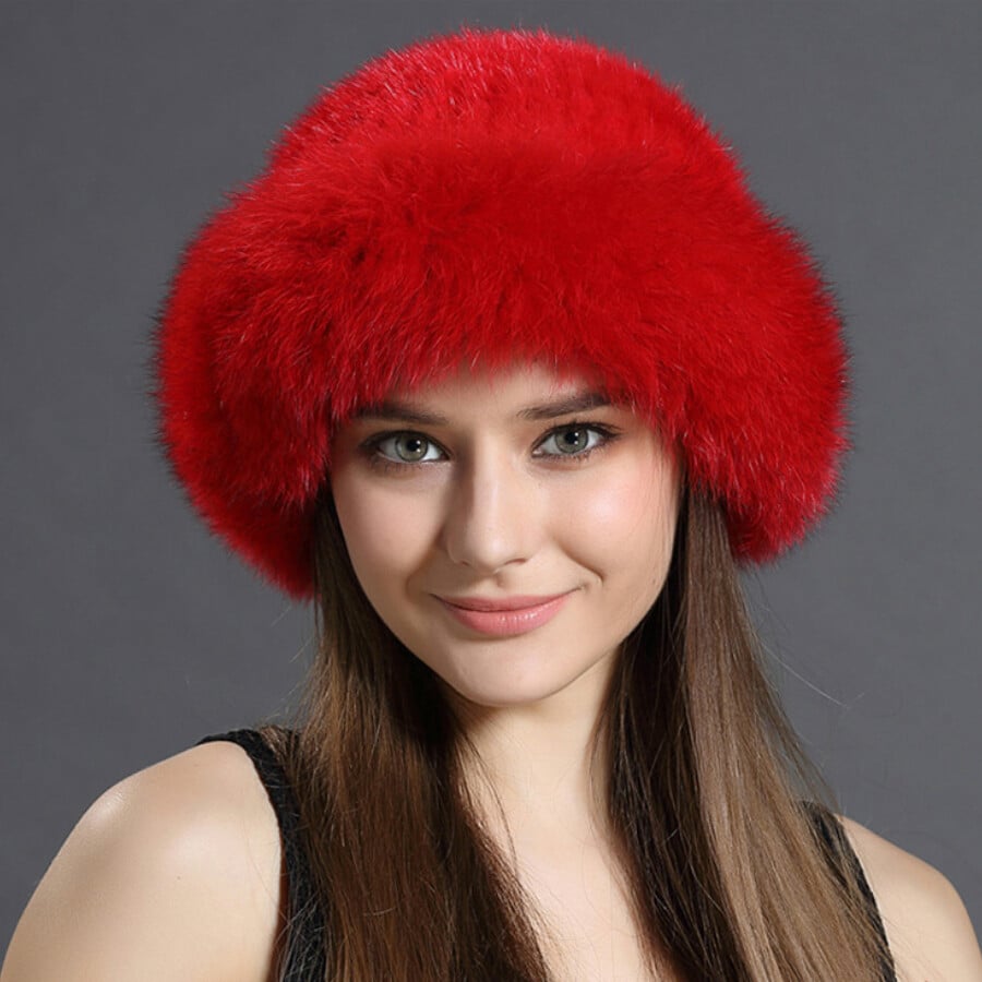 Fashion sweet and cute warm thick fisherman hat basin hat