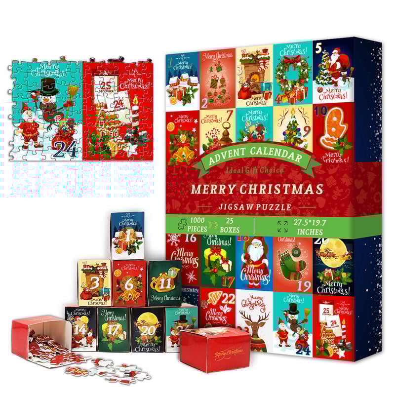 🎄🎅Christmas Advent Calendar Jigsaw Puzzle