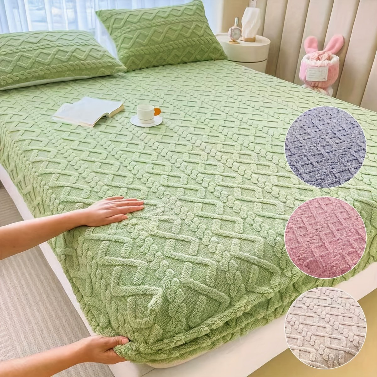 New Flannel Velvet Bed Sheet