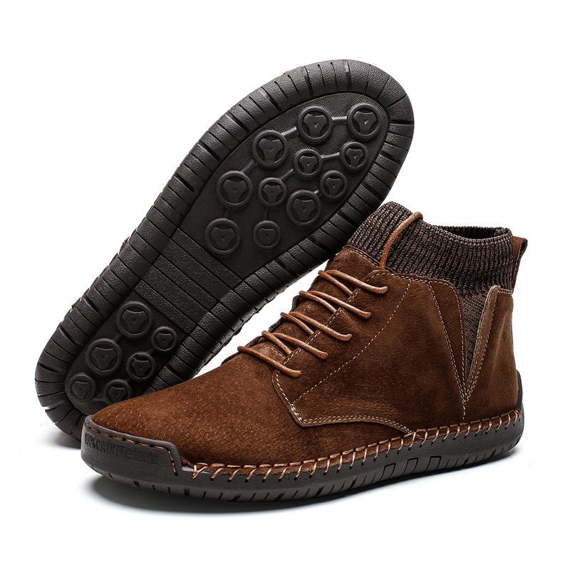 winter warm men's snow boots