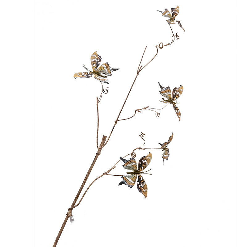 Dead leaf butterfly artificial flower