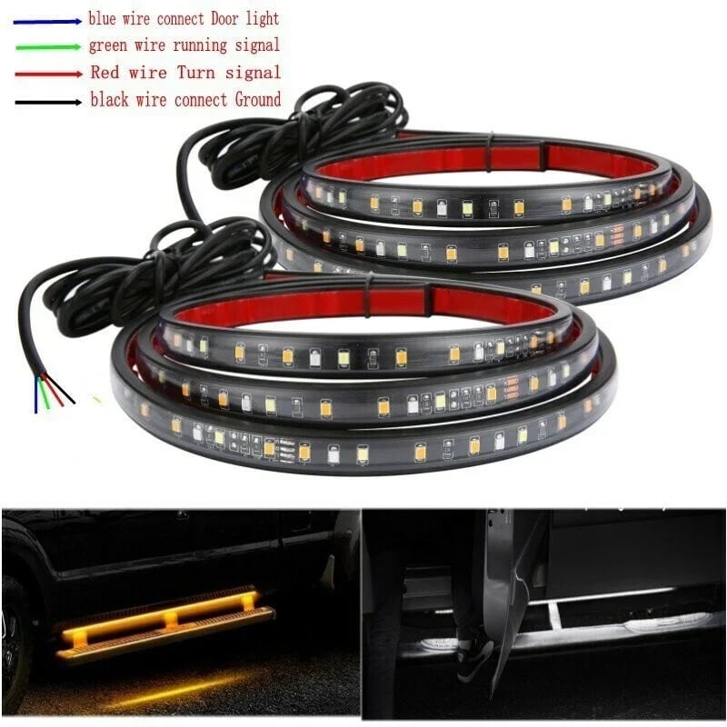 🔥LED tailgate lights, turn signals and driving and reversing lights