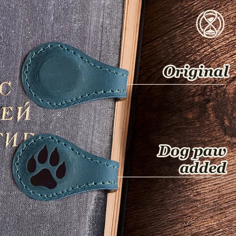 ✨TimelessMark🔥Personalized Magnetic Leather Bookmark🔥