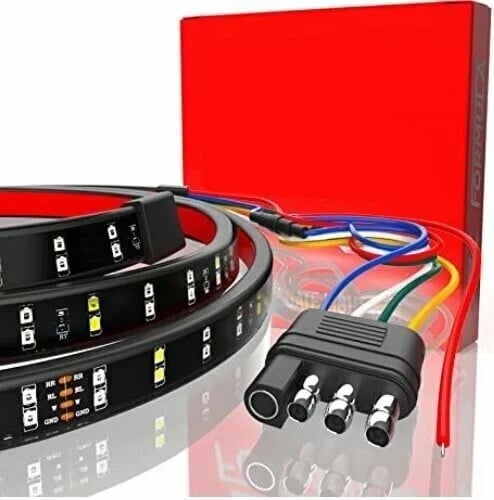 🔥LED tailgate lights, turn signals and driving and reversing lights