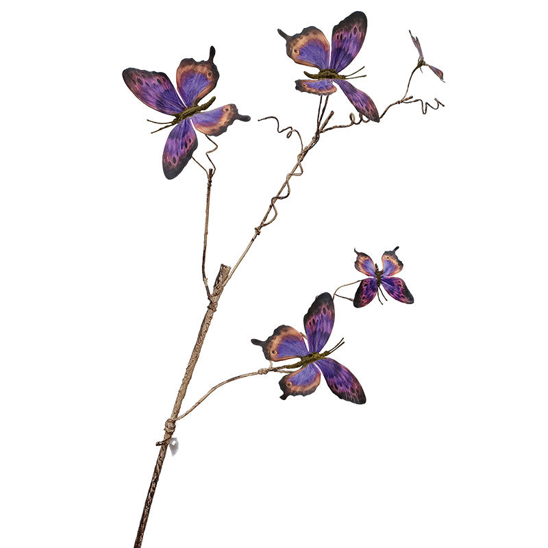 Dead leaf butterfly artificial flower