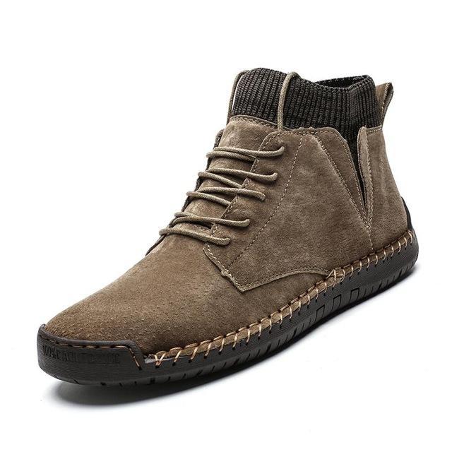 winter warm men's snow boots