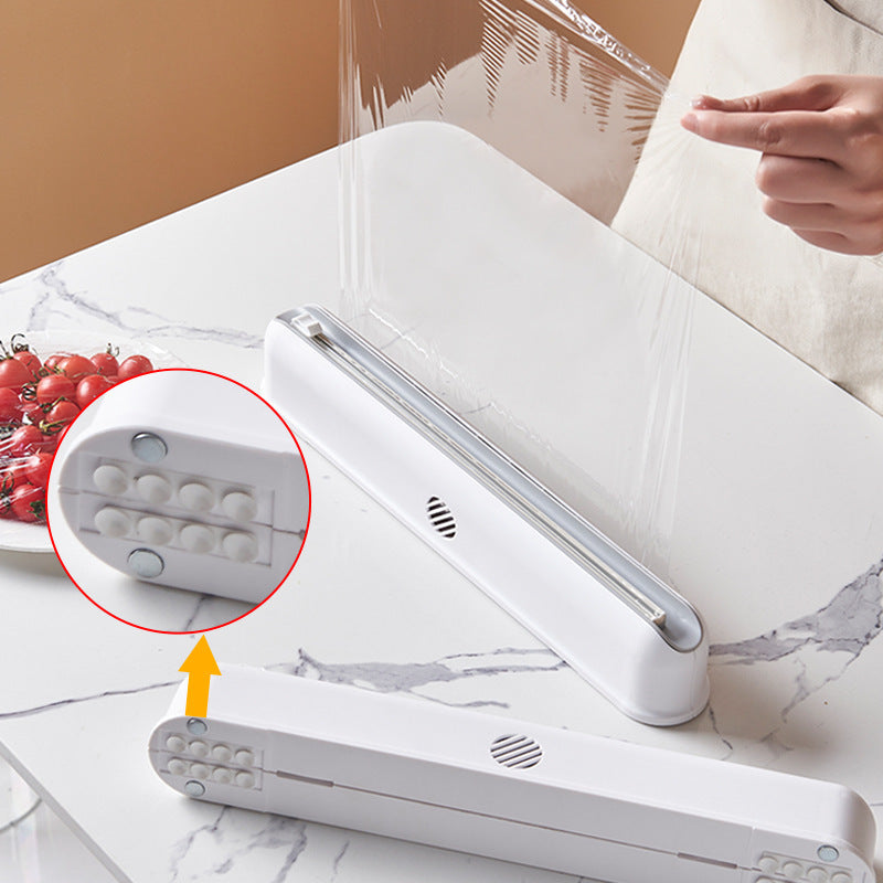 Cling film cutter