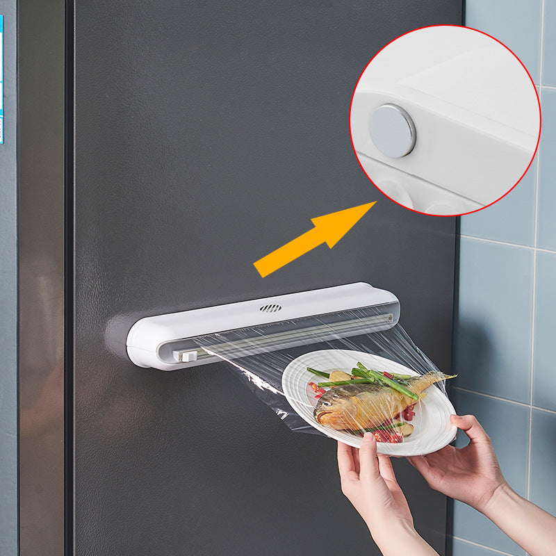 Cling film cutter