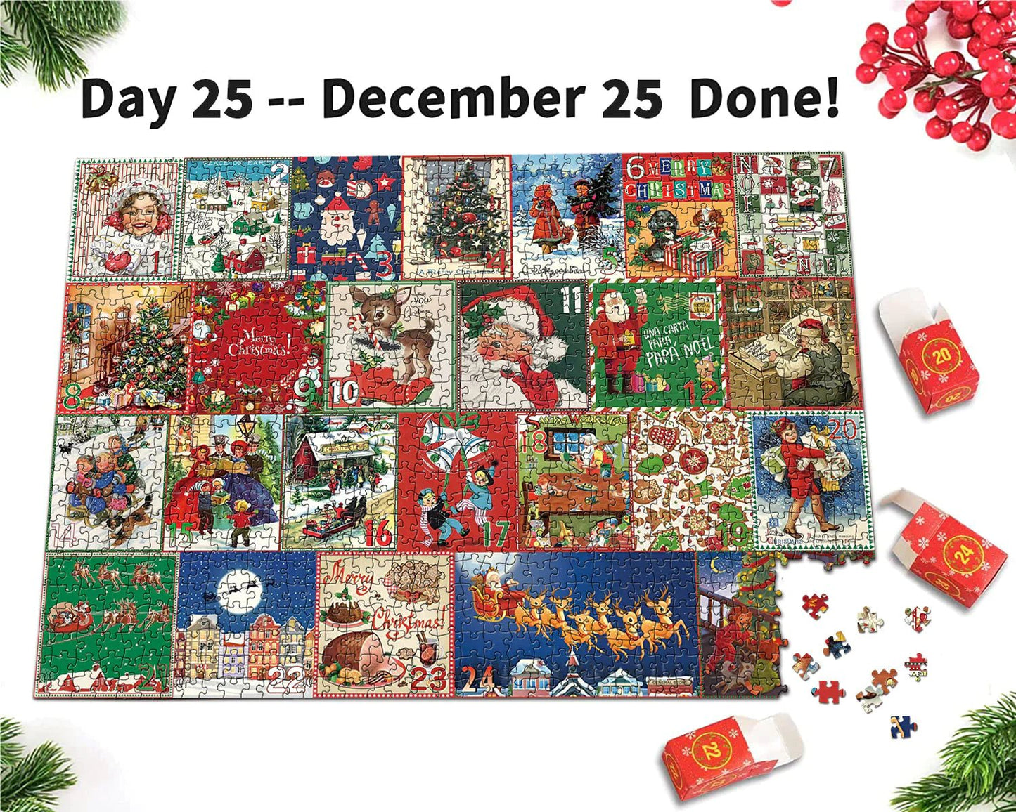 🎄🎅Christmas Advent Calendar Jigsaw Puzzle