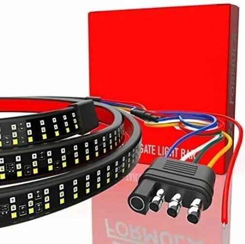 🔥LED tailgate lights, turn signals and driving and reversing lights