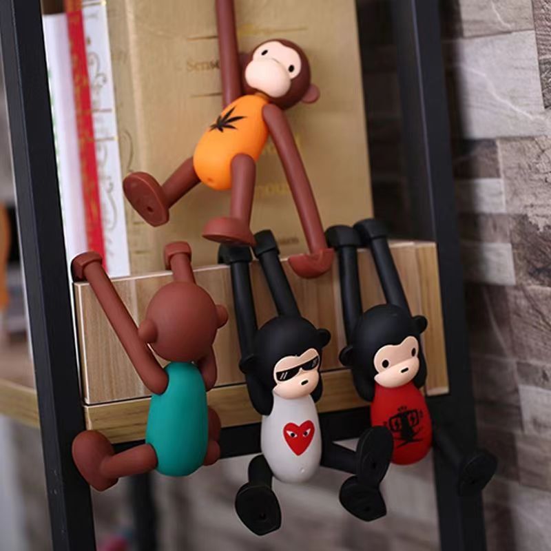 Home decoration wooden monkey decorative small ornaments