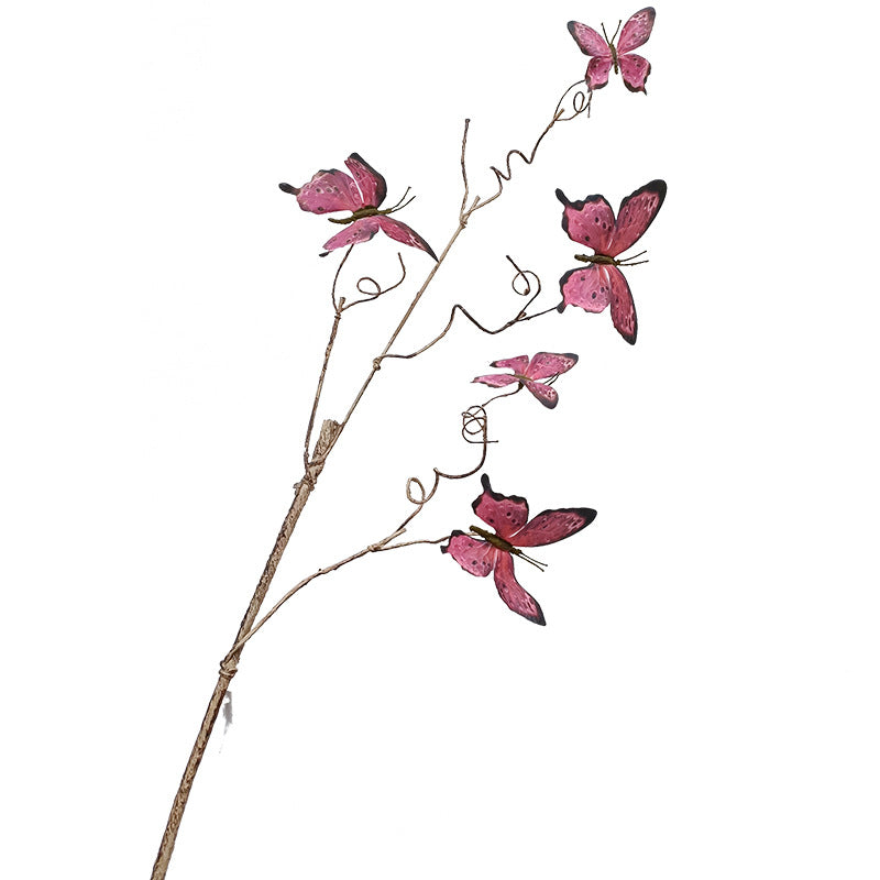 Dead leaf butterfly artificial flower