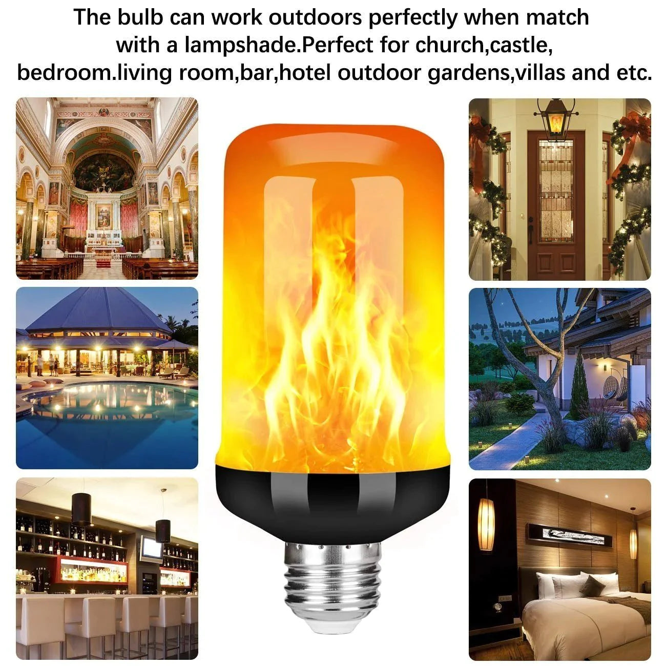 HOT SALE2023 UPGRADE LED FLAME LIGHT BULB