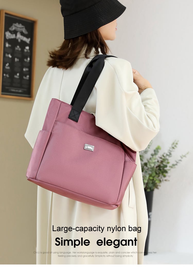 🔥Large Capacity Waterproof Multi Pocket Nylon Shoulder Bag👜