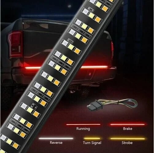 🔥LED tailgate lights, turn signals and driving and reversing lights