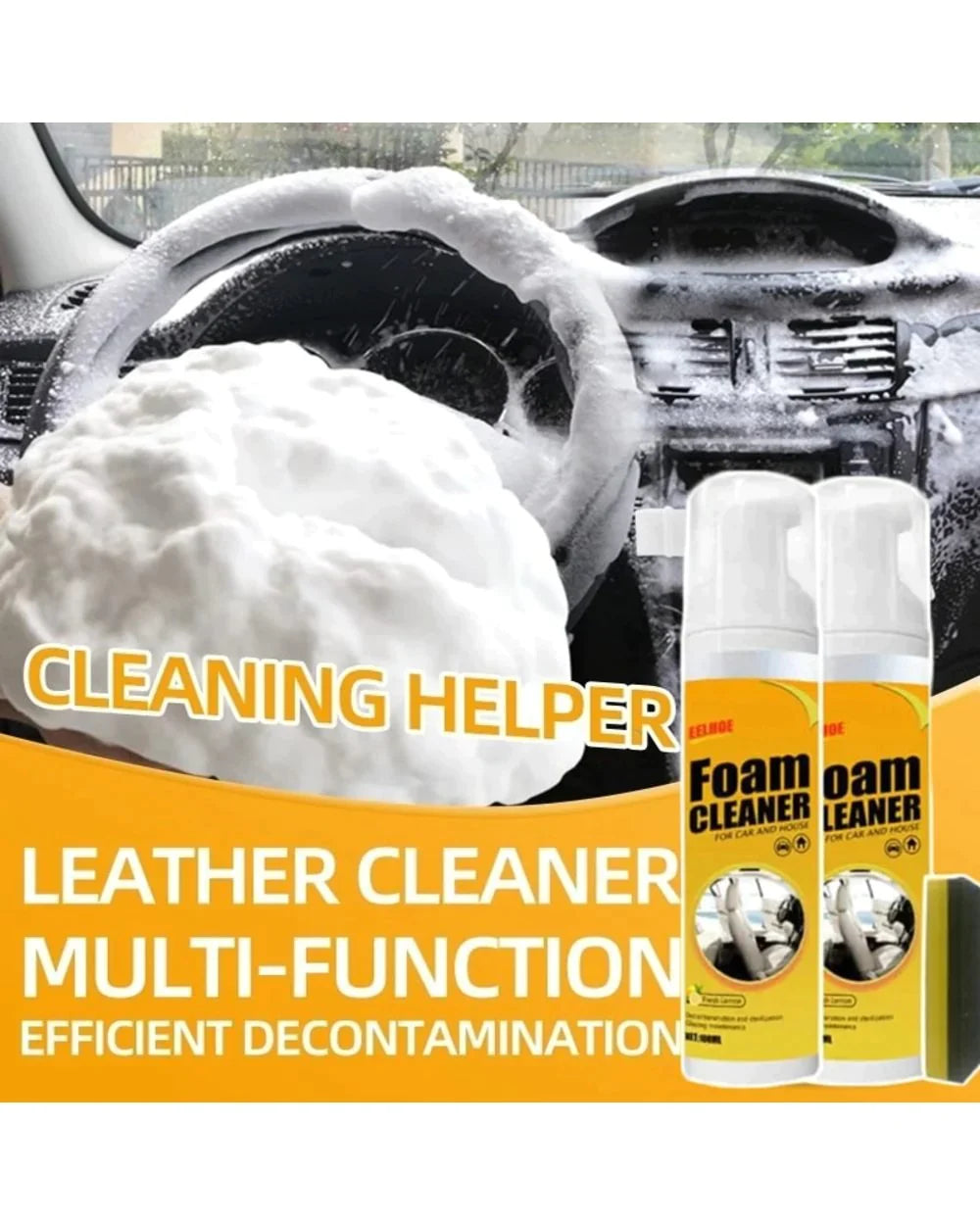 🔥Car Magic Foam Cleaner