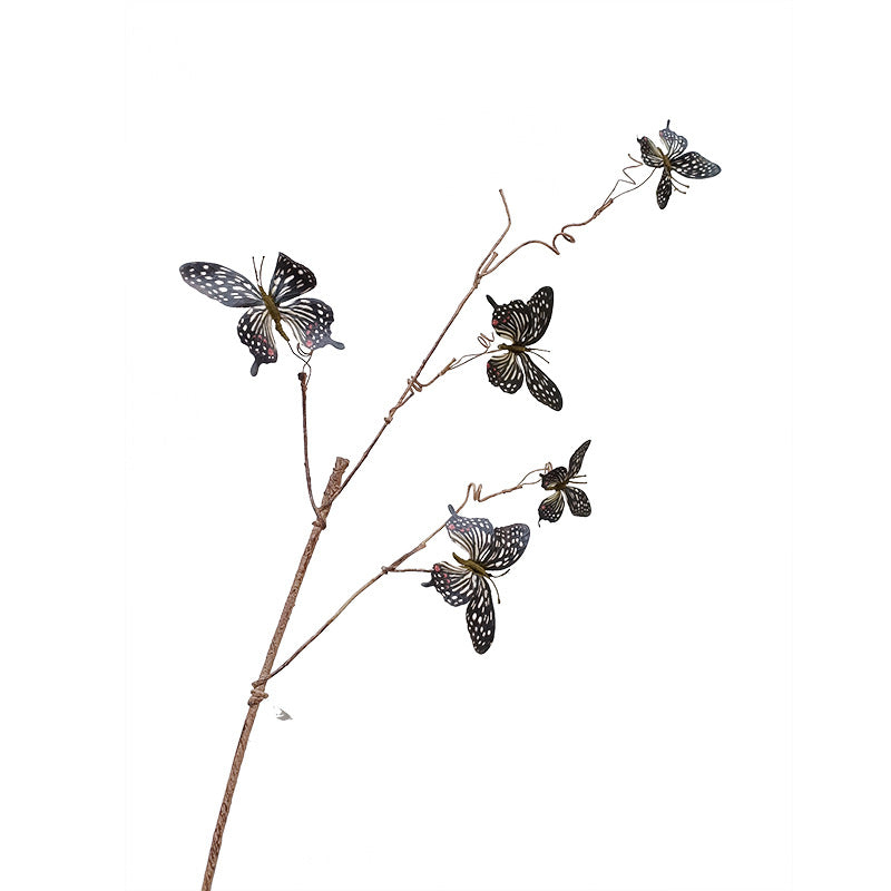 Dead leaf butterfly artificial flower