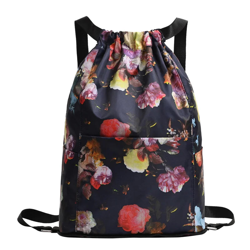 Drawstring Foldable Large Capacity Dry-wet Separation Travel Sports Backpack🔥