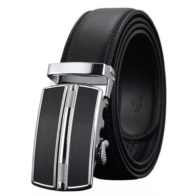 Colorful leather belt