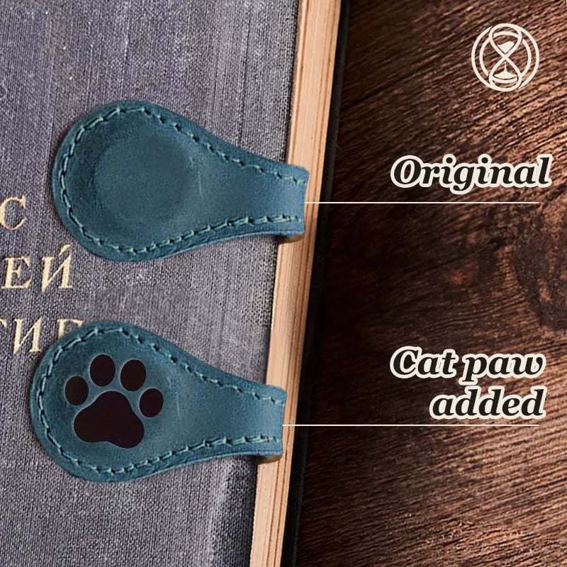 ✨TimelessMark🔥Personalized Magnetic Leather Bookmark🔥