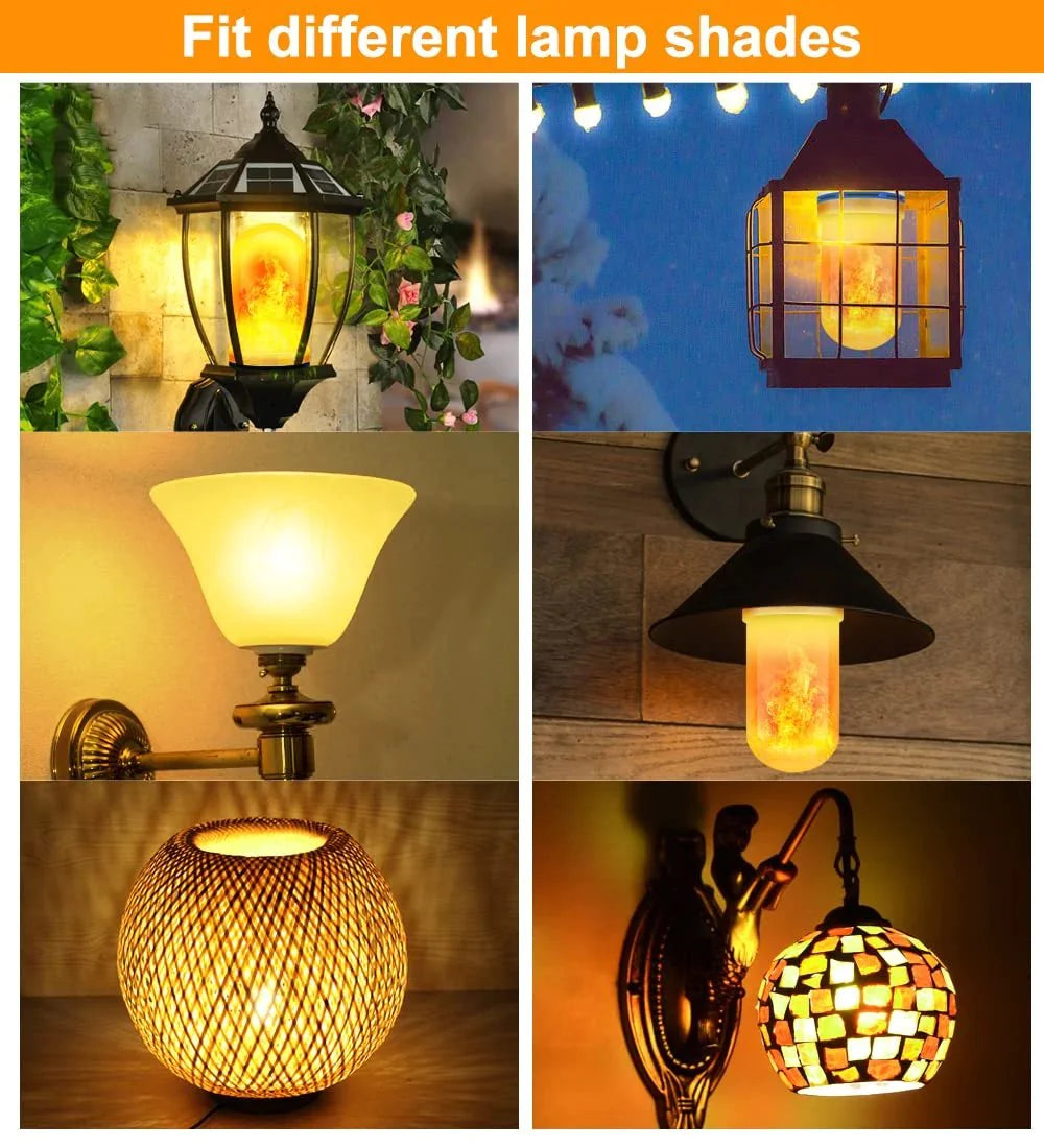 HOT SALE2023 UPGRADE LED FLAME LIGHT BULB