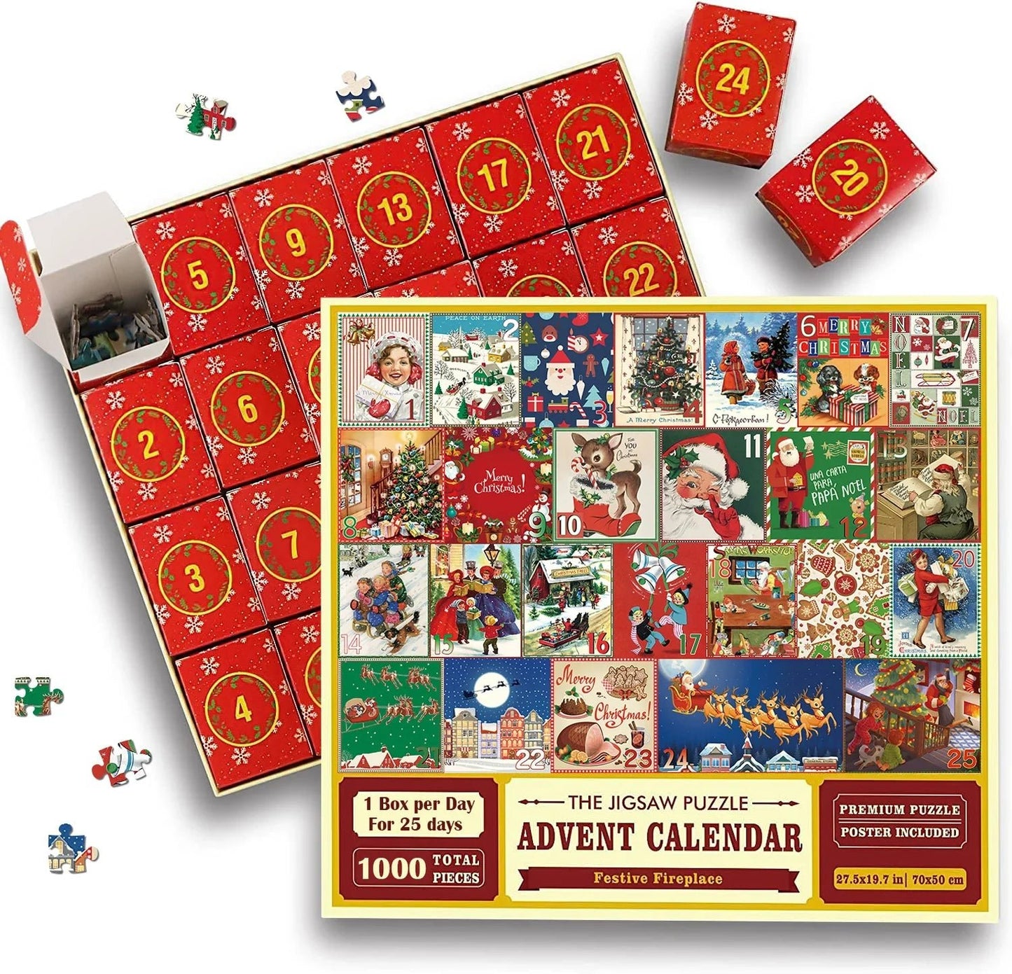 🎄🎅Christmas Advent Calendar Jigsaw Puzzle