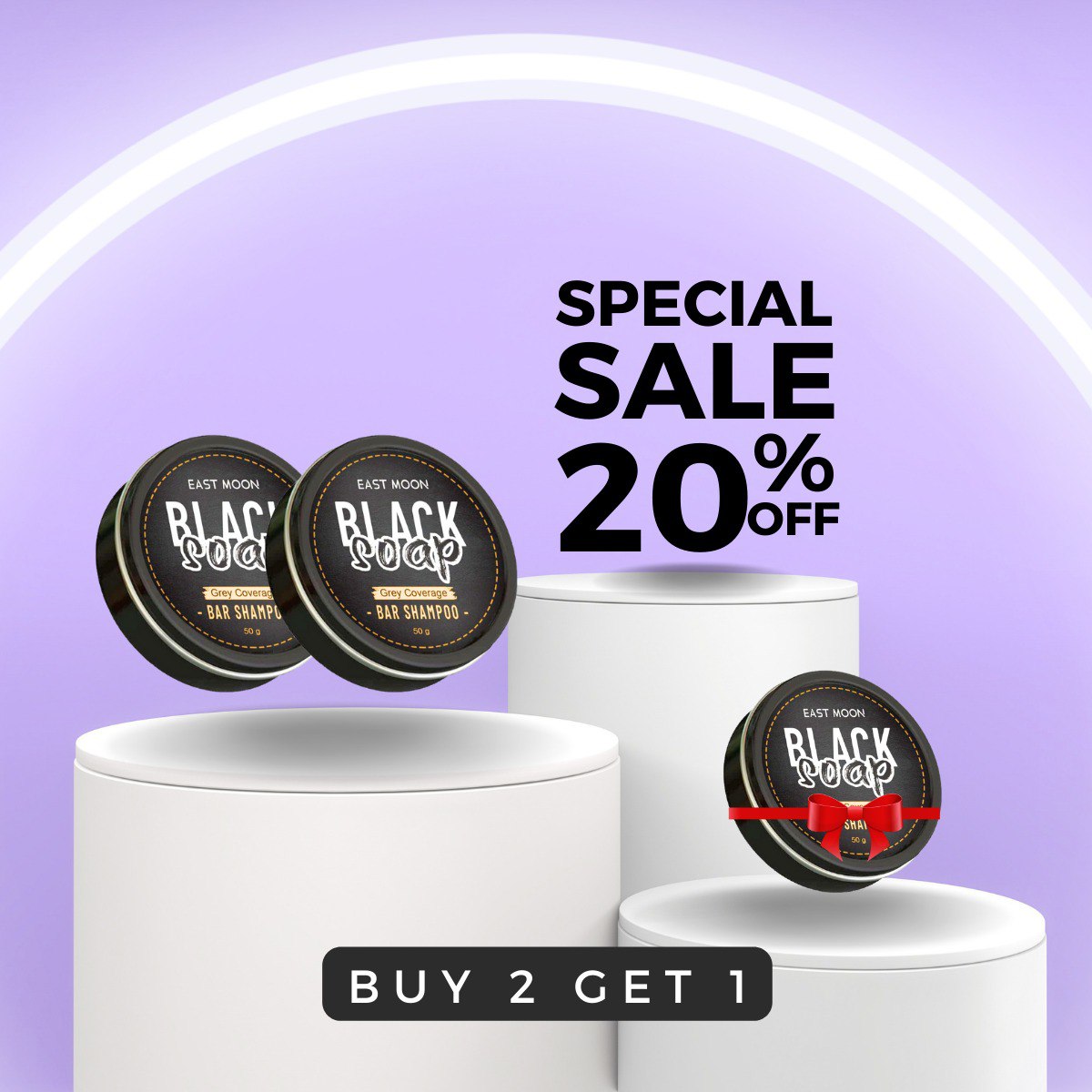 🔥EE Natural Grey Hair Removal Soap