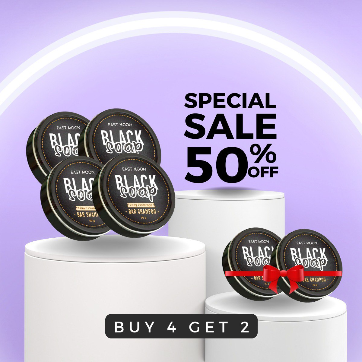 🔥EE Natural Grey Hair Removal Soap