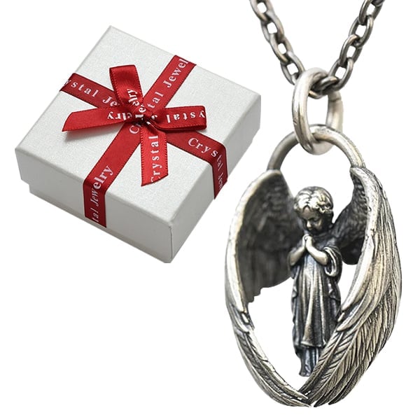 🔥 - Praying Angel Pendant Necklace - You are my angel