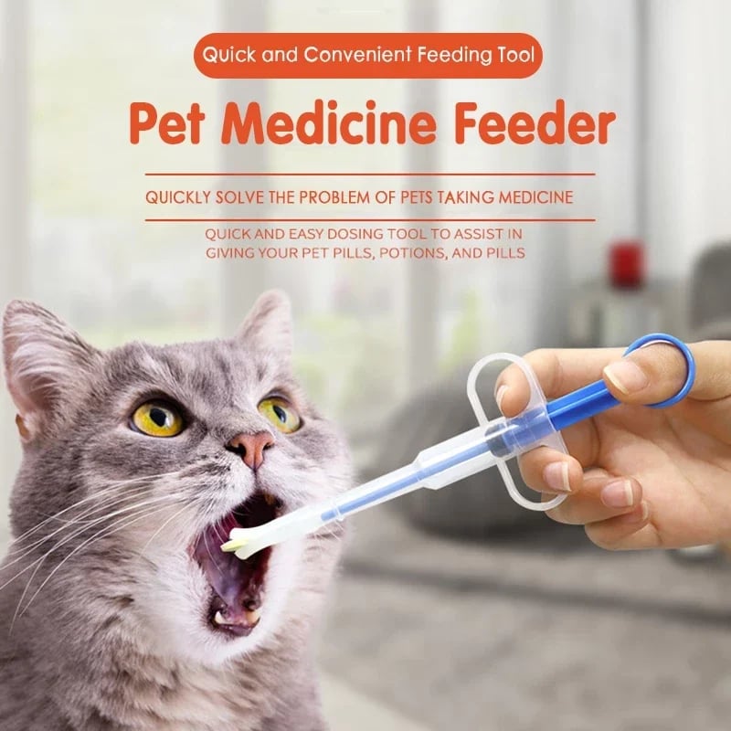 Pet medicine feeder