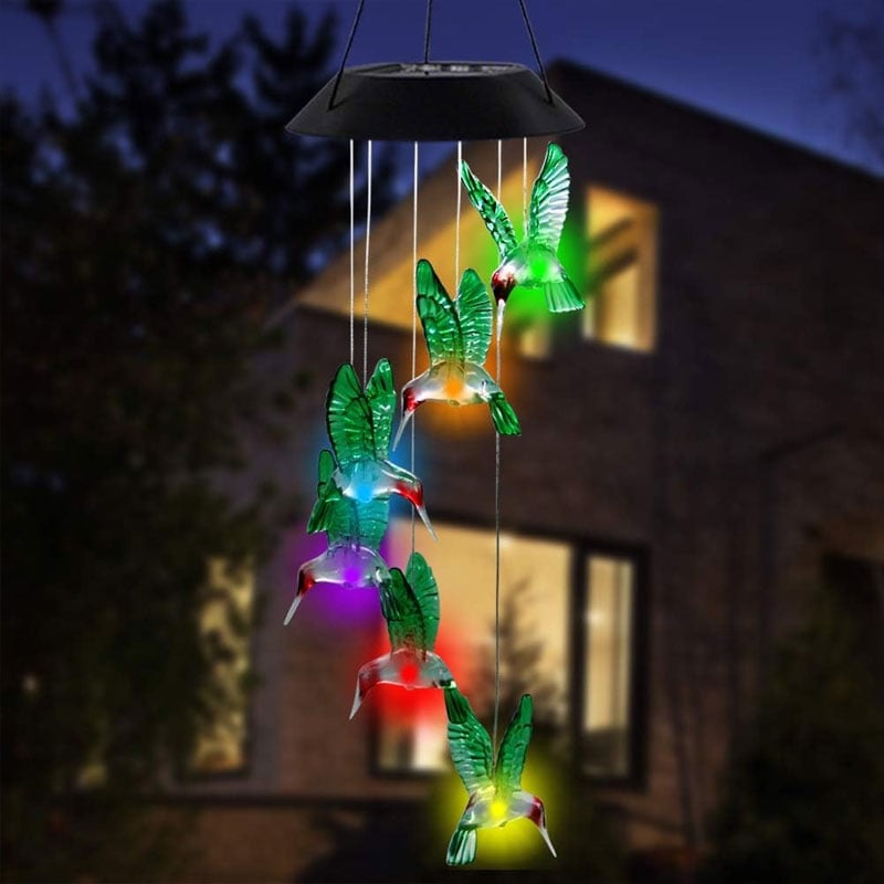 Mother's Day Hot Sale 40%OFF💥Solar Wind Chimes Decorative Lanterns