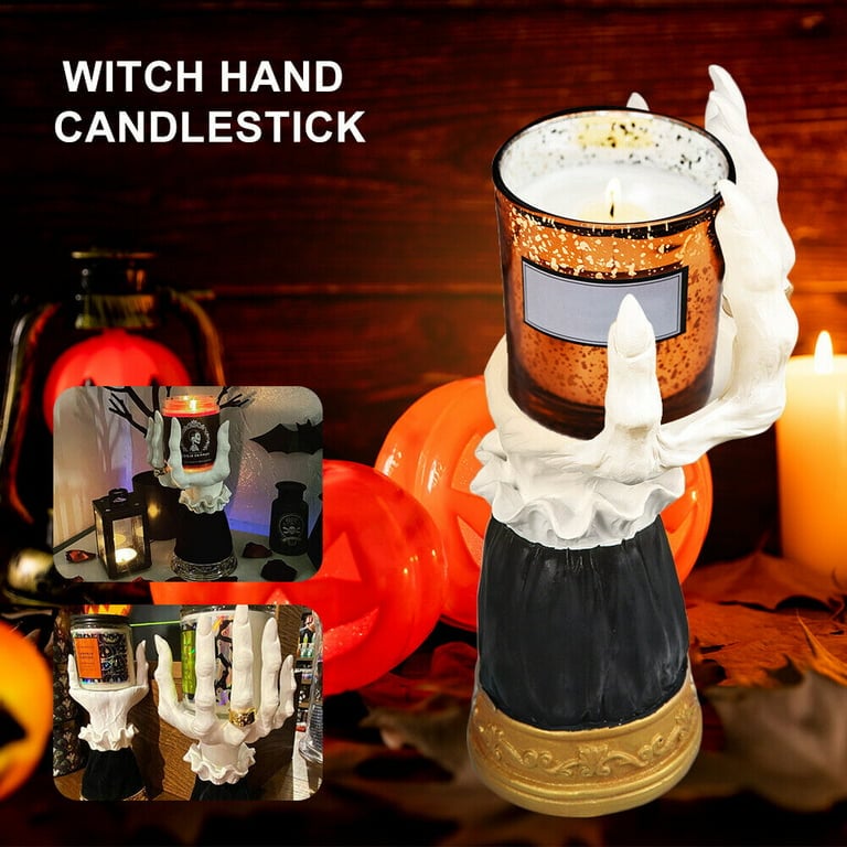 🎃Halloween special-DIY witch hand candle holder base