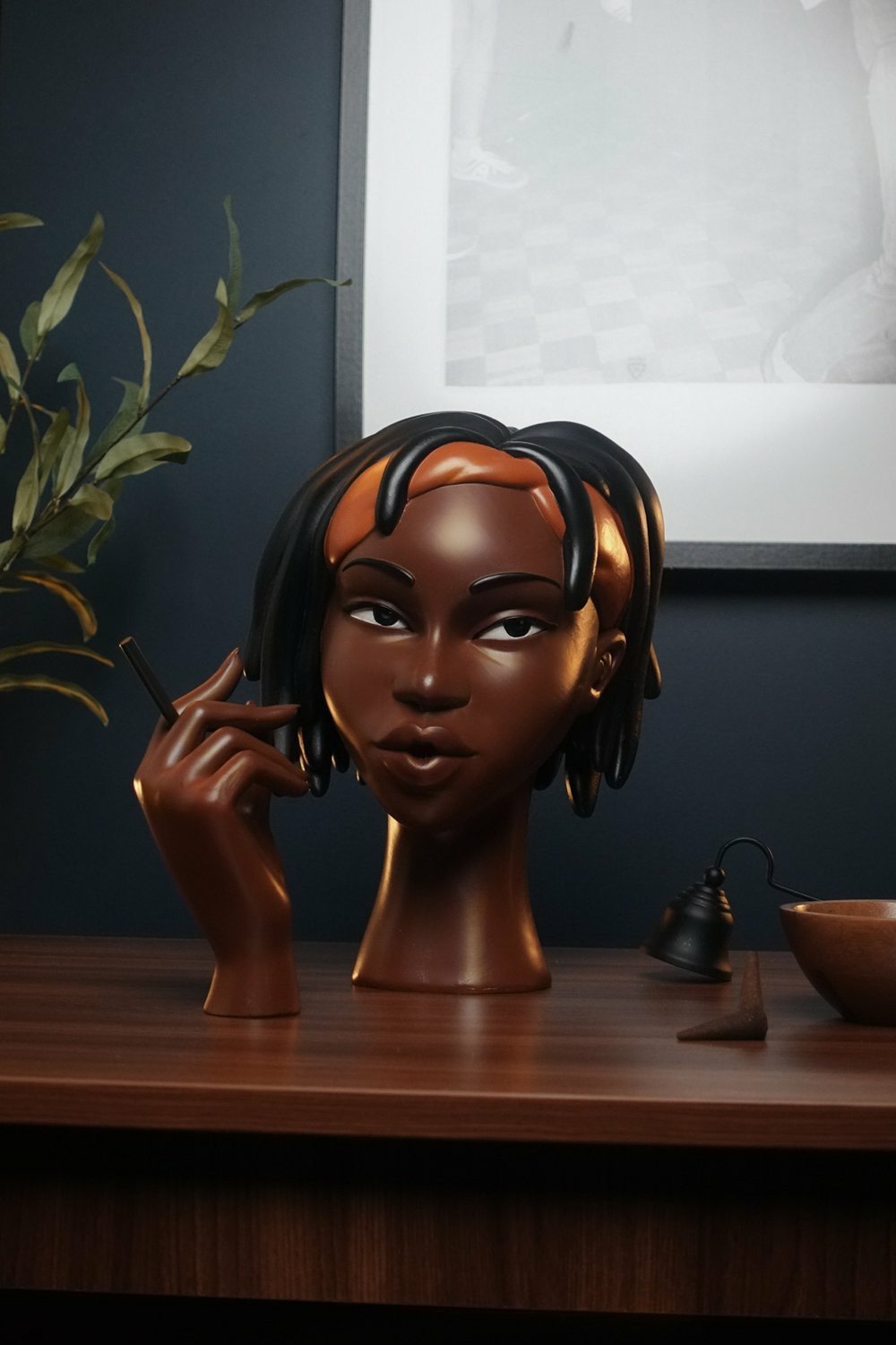 🔥Head Incense Burner Black Woman