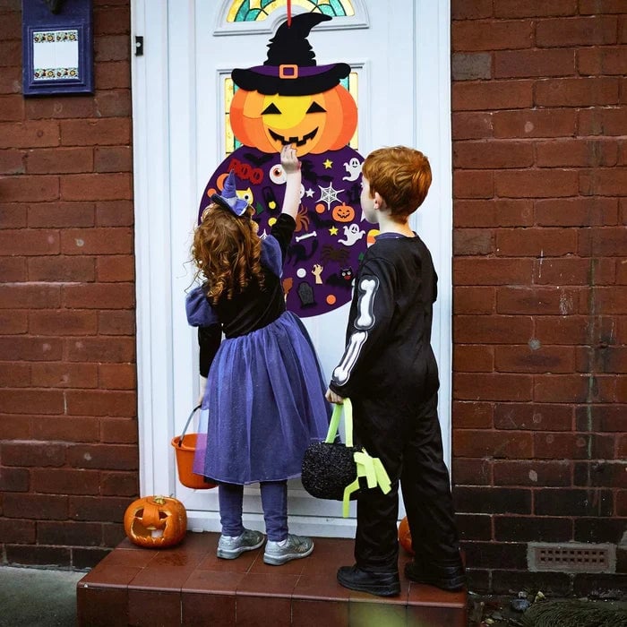 🎃 DIY Halloween Pumpkin Witch