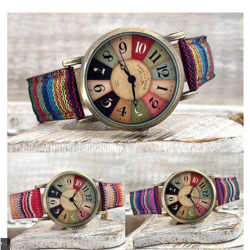 Boho hippie steampunk watch 💯🔥