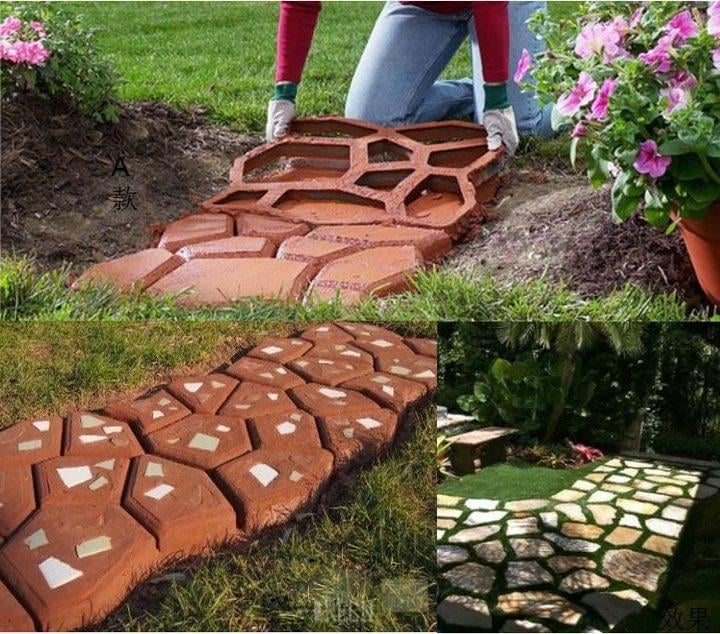 🎁 DIY Patio Paving Mold