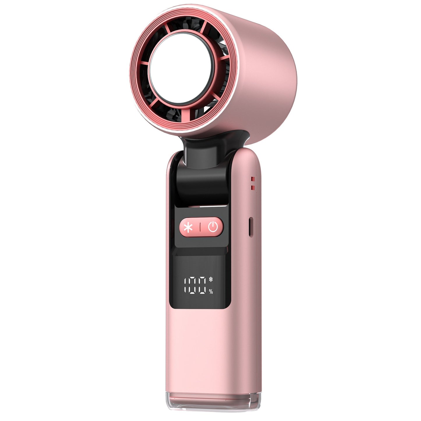 🌞Summer Hot Sale - Multifunction Portable Handheld Turbo Ice-Cooling Fan | AC-Like Gel Pad Tech, 5 Gears