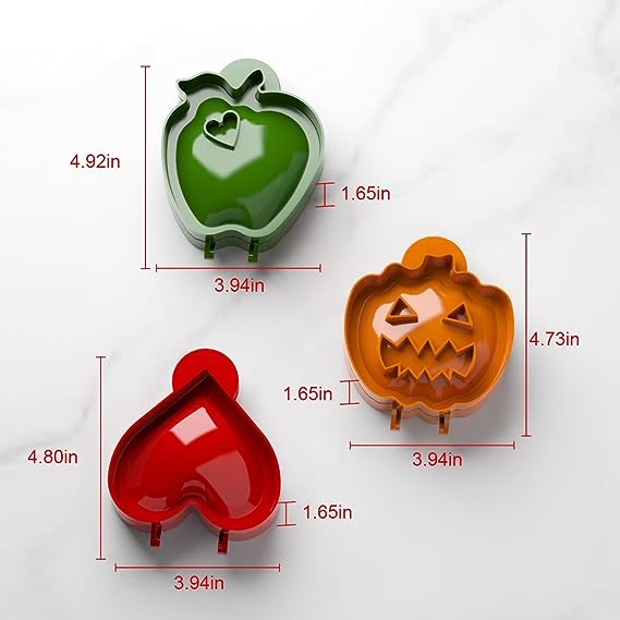 🎃 Fall Hand Pie Molds Set of 3