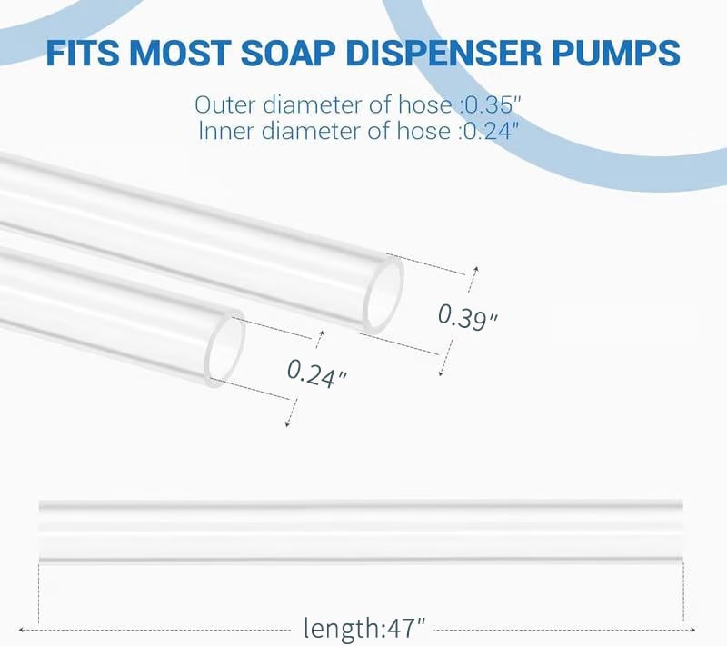 Sink Soap Dispenser Tube Kit
