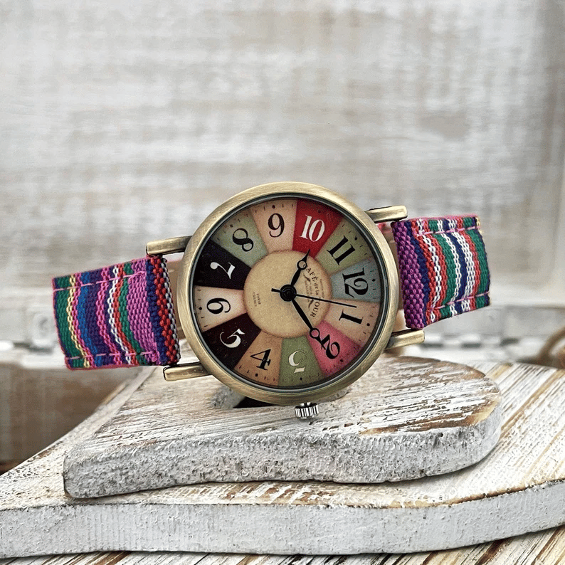 Boho hippie steampunk watch 💯🔥