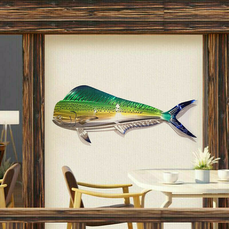 🦈 Metal Shark Art Wall Decor