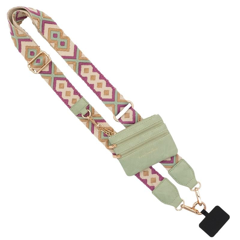 💖Last Day 49% OFF-Phone Strap with Zippered Pouch🎉Buy 2 Save 20%