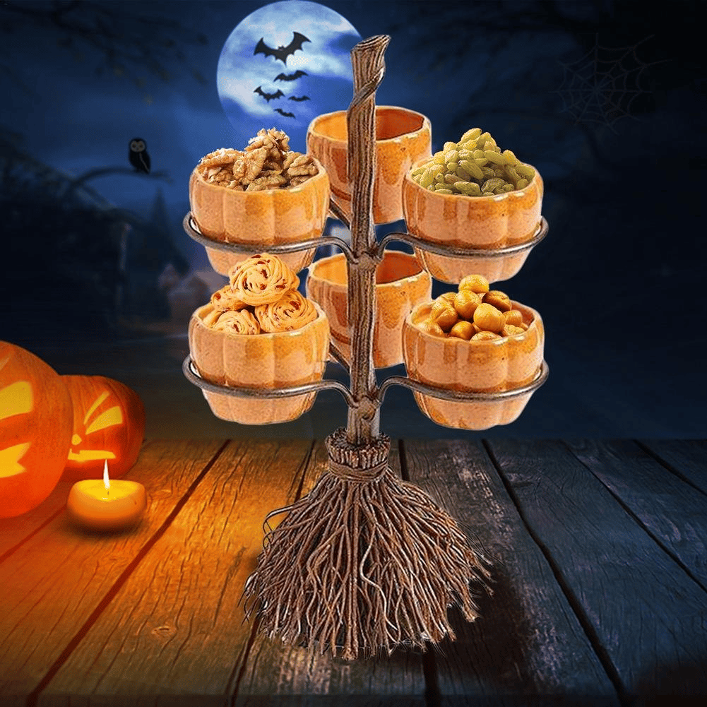 🎃Halloween Pumpkin Snack Bowl Stand