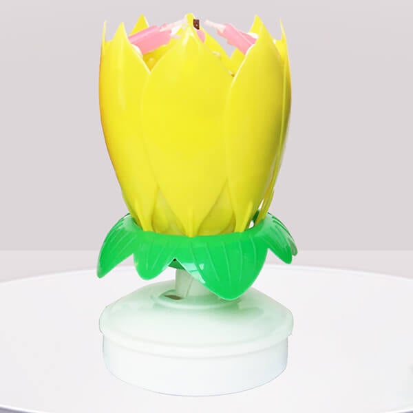 Magic Flower Birthday Candle